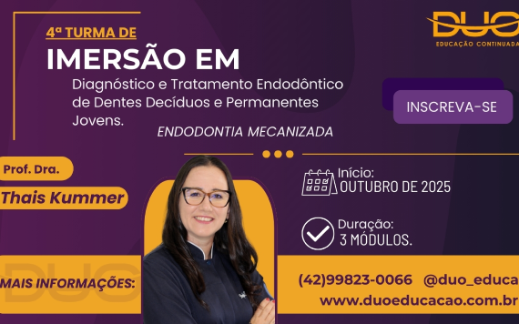 Imersão em Diagnóstico e Tratamento Endodôntico de Dentes Decíduos e Permanentes Jovens (MEC)
