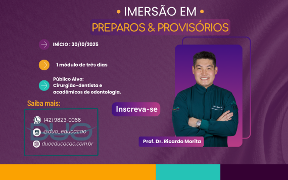 Imersão em Preparos & provisórios!