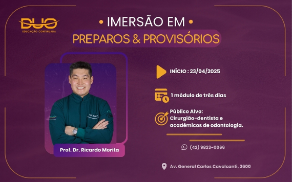 Imersão em Preparos & provisórios! 
